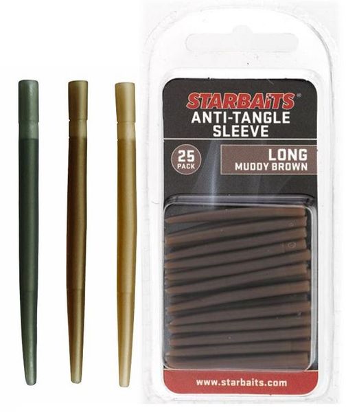 Starbaits Anti Tangle Sleeve Long Zelená 4cm (prevleky) 25ks