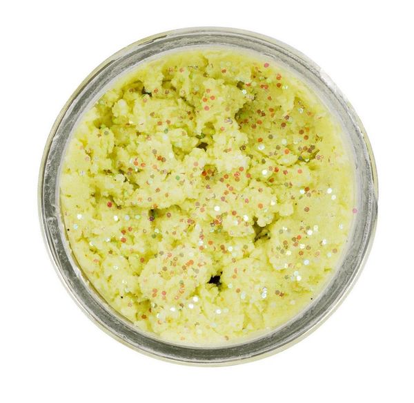 Berkley PowerBait® Select Trout Bait 50g Garlic with Glitter