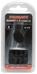 Starbaits Dumbells Čierna 14mm (plávajúca nástraha) 8ks