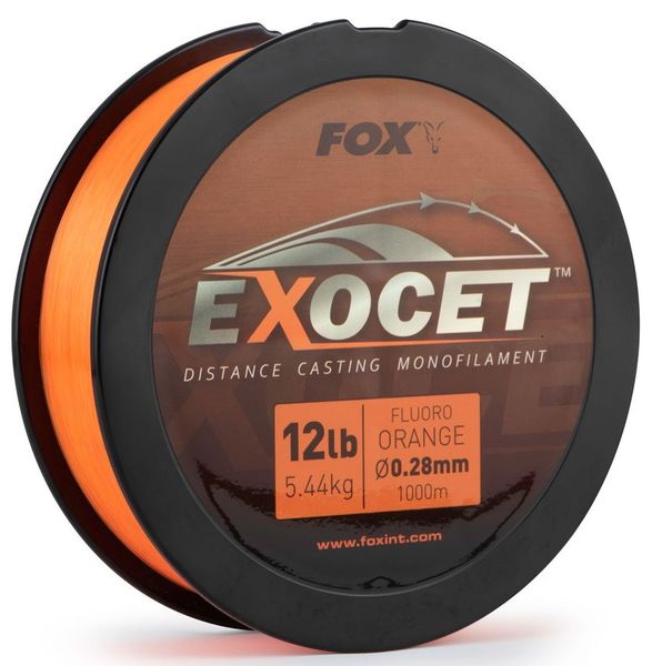 Fox Exocet Fluoro Orange Mono 1000 m