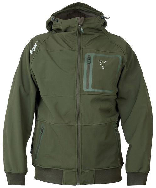 Fox Mikina Collection Green Silver Shell Hoodie