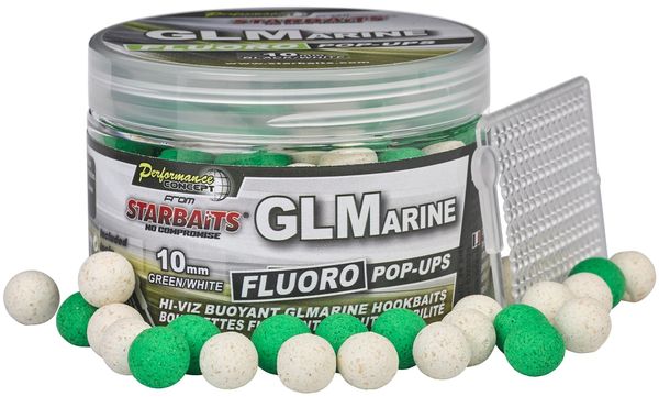 Starbaits Fluo Pop Up Boilies GLMarine 80g