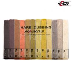 Hends Hare Dubbing Box Tmavý -12farieb