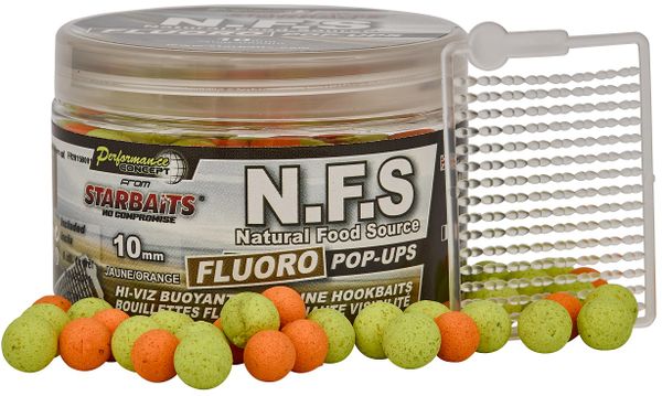 Starbaits Fluo Pop Up Boilies N.F.S 80g