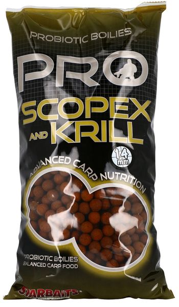 Starbaits Boilies Probiotic Scopex & Krill 2kg