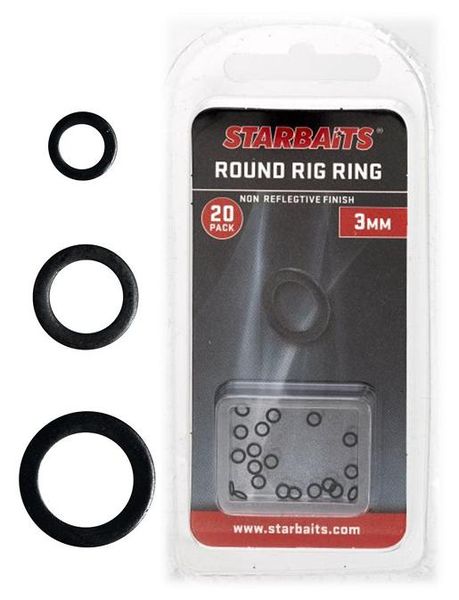 Starbaits Round Ring Krúžky Guľaté 3mm (20ks)