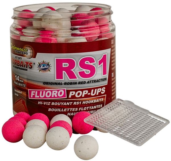 Starbaits Fluo Pop Up Boilies RS1 80g