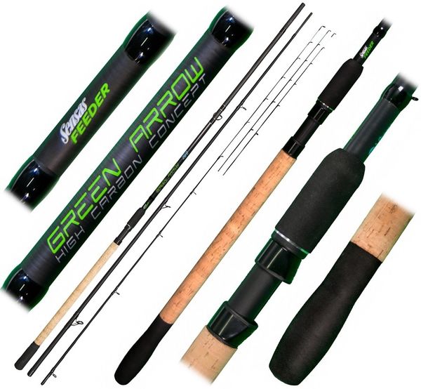 Sensas Green Arrow Feeder 3,6m 70-120g