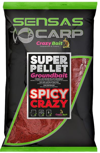Sensas Krmivo Crazy Spicy (korenie) 1kg