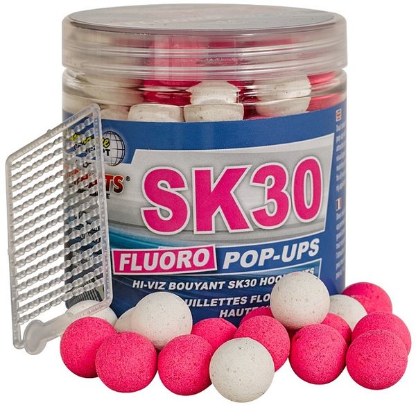 Starbaits Fluo Pop Up Boilies SK30 80g