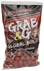 Starbaits Boilies Global Strawberry Jam (Jahoda) 1kg