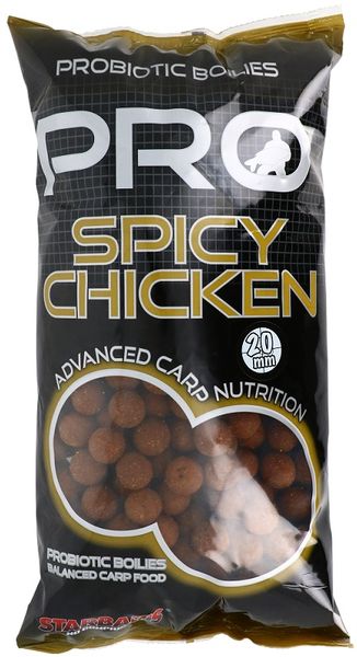 Starbaits Boilies Probiotic Spicy Chicken 2,5kg