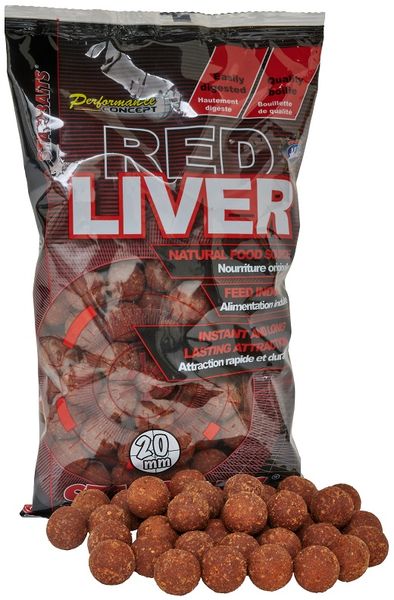 Starbaits Boilies Red Liver 1kg