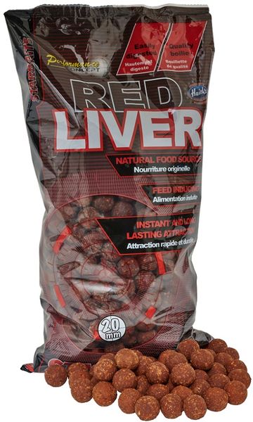 Starbaits Boilies Red Liver 2,5kg