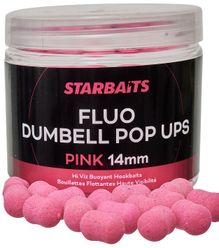 Starbaits Dumbell Fluo Pop Ups Pink 14mm 70g