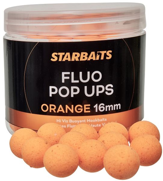 Starbaits Fluo Pop Ups Orange 70g