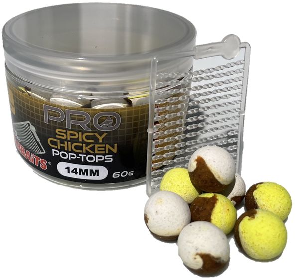 Starbaits Pop Tops Boilies Spicy Chicken 60g